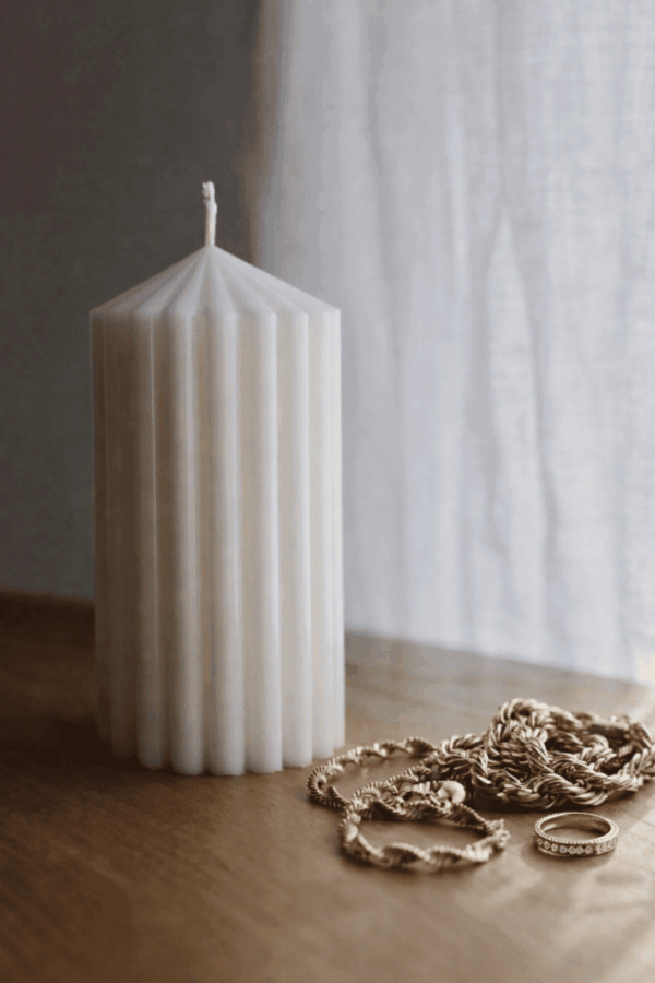 Bougie décorative - Petite Colonne