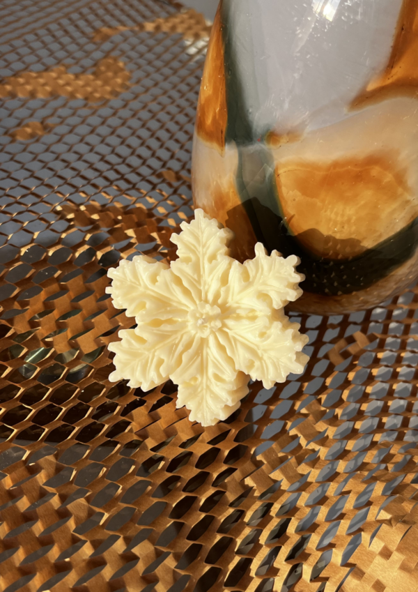 Bougie décorative - Flocon